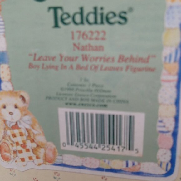 Cherished Teddies Nathan "Leave Your Worries Behind" - Picture 6 of 7